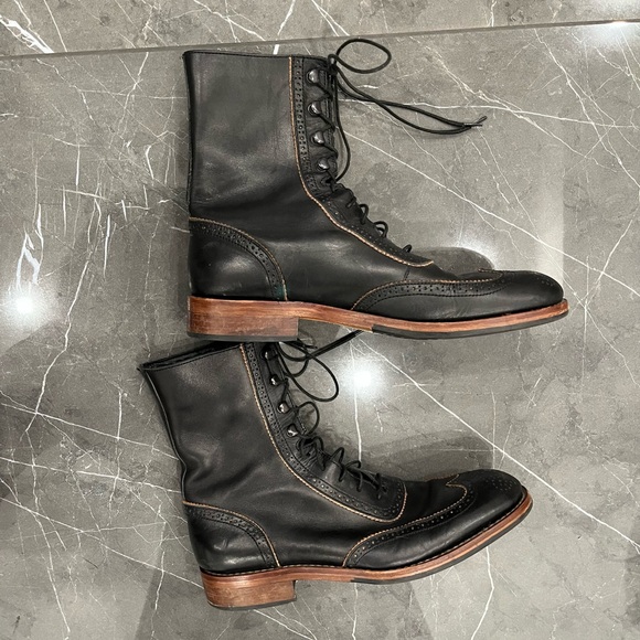 Wolverine  1000 Mile Size 9 D Tall Leather Boots Rare - Picture 6 of 7